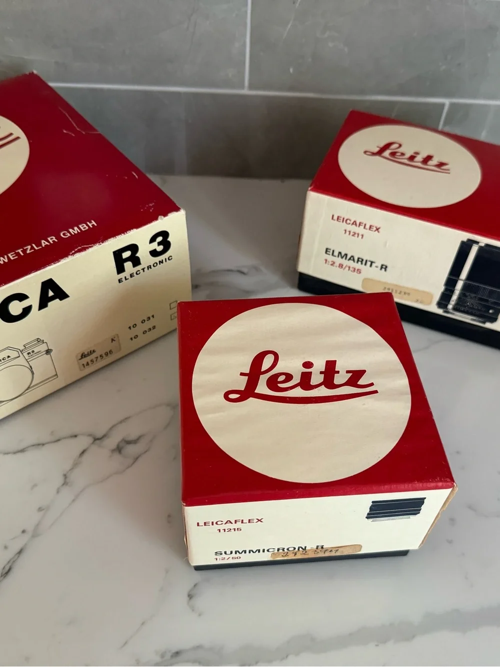 Camera Lens Boxes